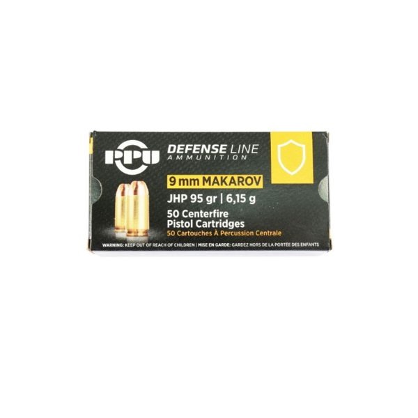 PARTIZAN cal.9mm MAKAROV JHP 95grs /50