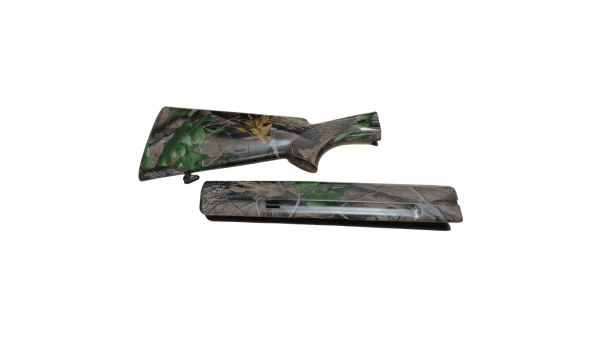 Ensemble crosse et longuesse camouflage pour fusil de chasse