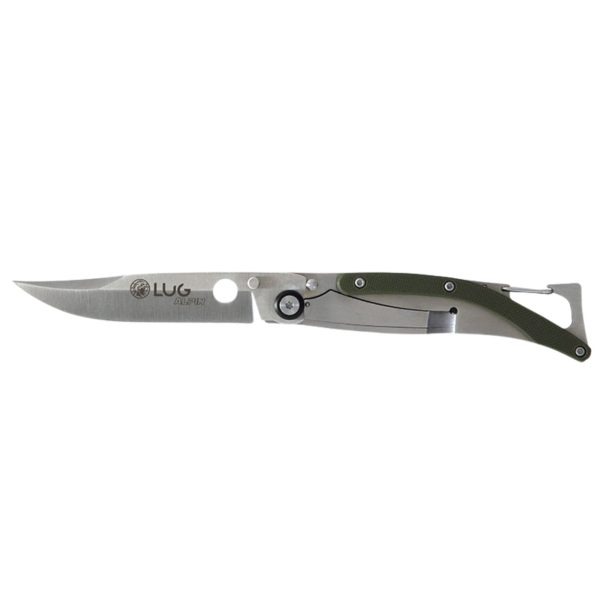 Couteau de poche Lug alpin vert